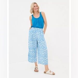 Women's‎ Fatface Shirwell Med Geo Cropped Trousers